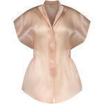 Tuta in seta racer in rosa Temily - donna 