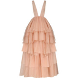 Abito Apollo con scollo a V profondo in rosa Temily - donna 