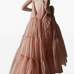 Abito poppy in seta in rosa Temily - donna 