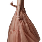 Abito poppy in seta in rosa Temily - donna 