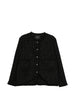 Giacca con paillettes in nero Thelaurent - donna