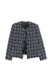 Women's Thelaurent blue fringed jacket