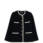 Giacca con bottoni in blu Thelaurent - donna 