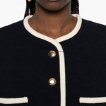 Giacca con bottoni in blu Thelaurent - donna 