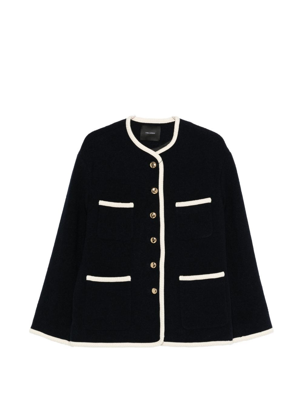 Giacca con bottoni in blu Thelaurent - donna 
