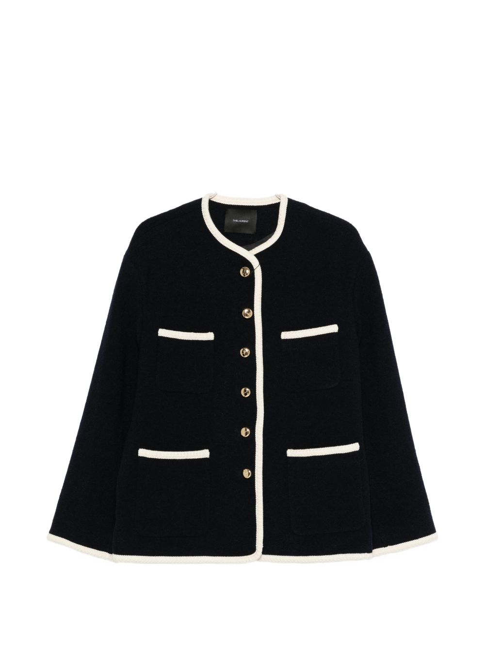 Giacca con bottoni in blu Thelaurent - donna 