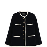 Giacca con bottoni in blu Thelaurent - donna 