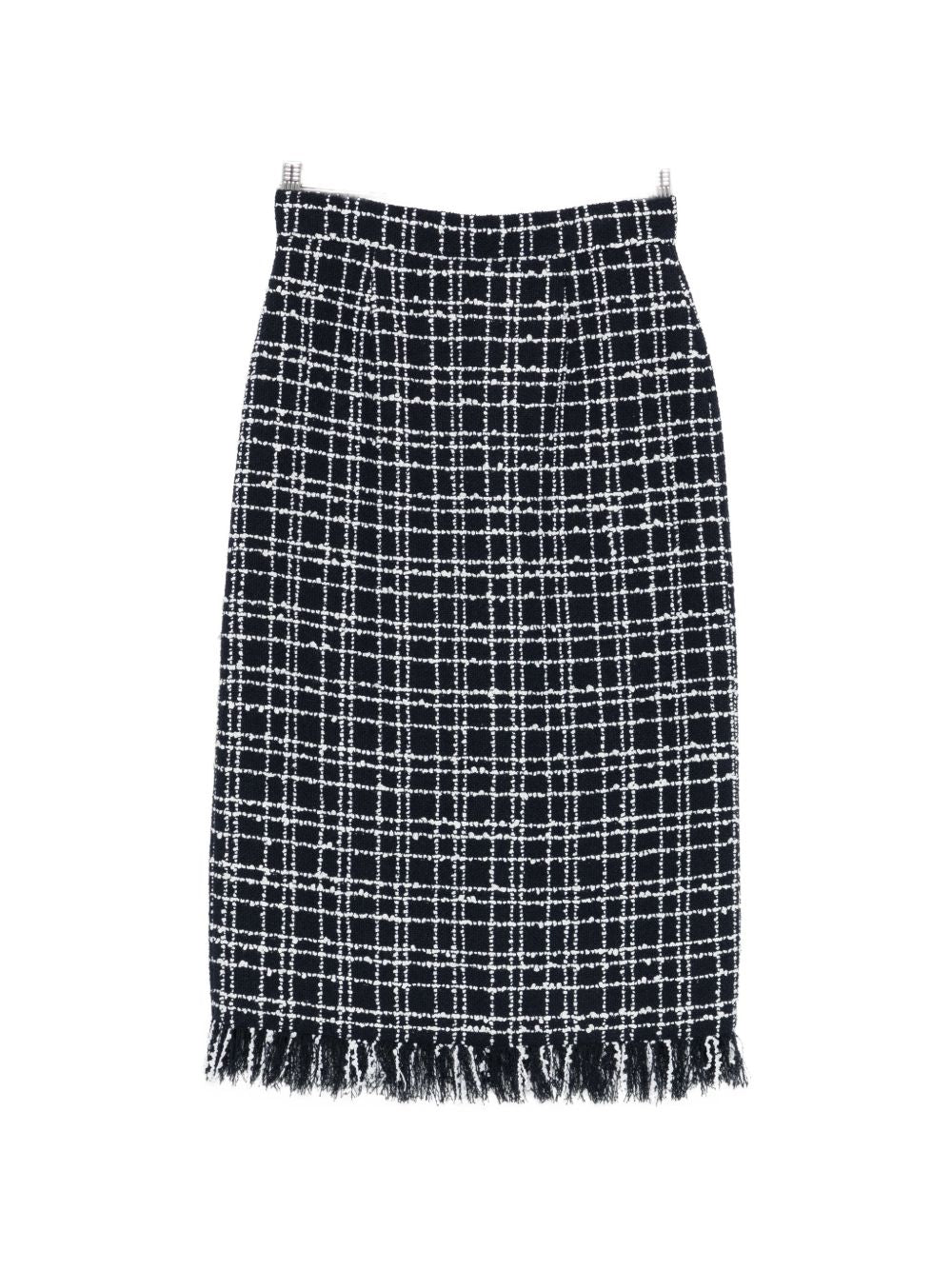 Gonna midi a quadri in blu Thelaurent - donna 