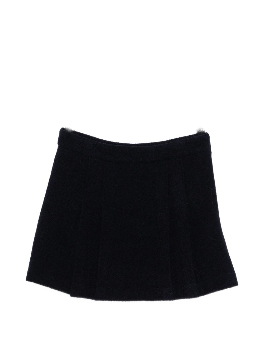 Minigonna plissé in blu Thelaurent - donna 