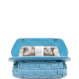 Clutch bios in azzurro Themoirè - donna 