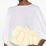 Clutch bios in giallo burro Themoirè - donna 