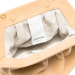 Clutch bios in beige Themoirè - donna 