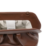 Clutch bios in marrone Themoirè - donna 