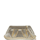 Clutch bios baguette in oro Themoirè - donna 