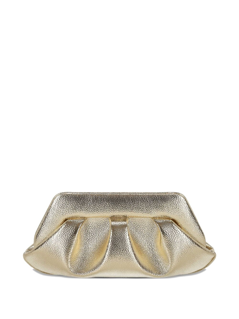 Clutch bios baguette in oro Themoirè - donna 