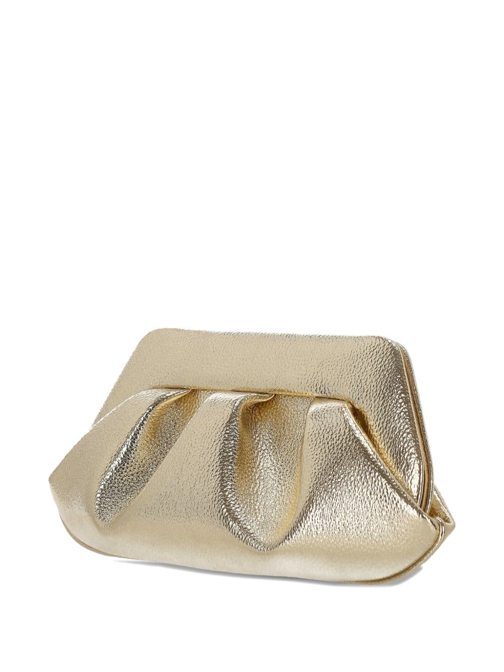 Clutch bios baguette in oro Themoirè - donna 