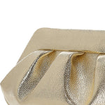 Clutch bios baguette in oro Themoirè - donna 