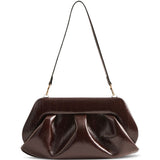 Clutch bios baguette in marrone Themoirè - donna 