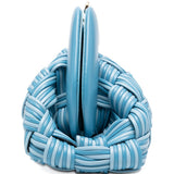 Clutch bios piccola IN AZZURRO themoirè - donna 