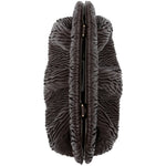 Clutch bios media in marrone Themoirè - donna 