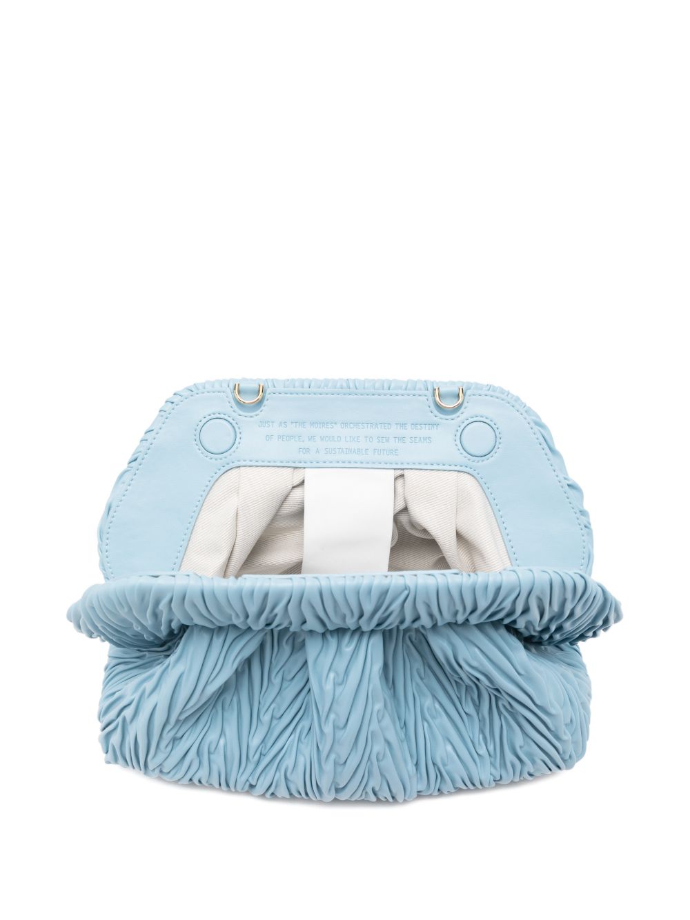 Clutch bios media in azzurro Themoirè - donna 