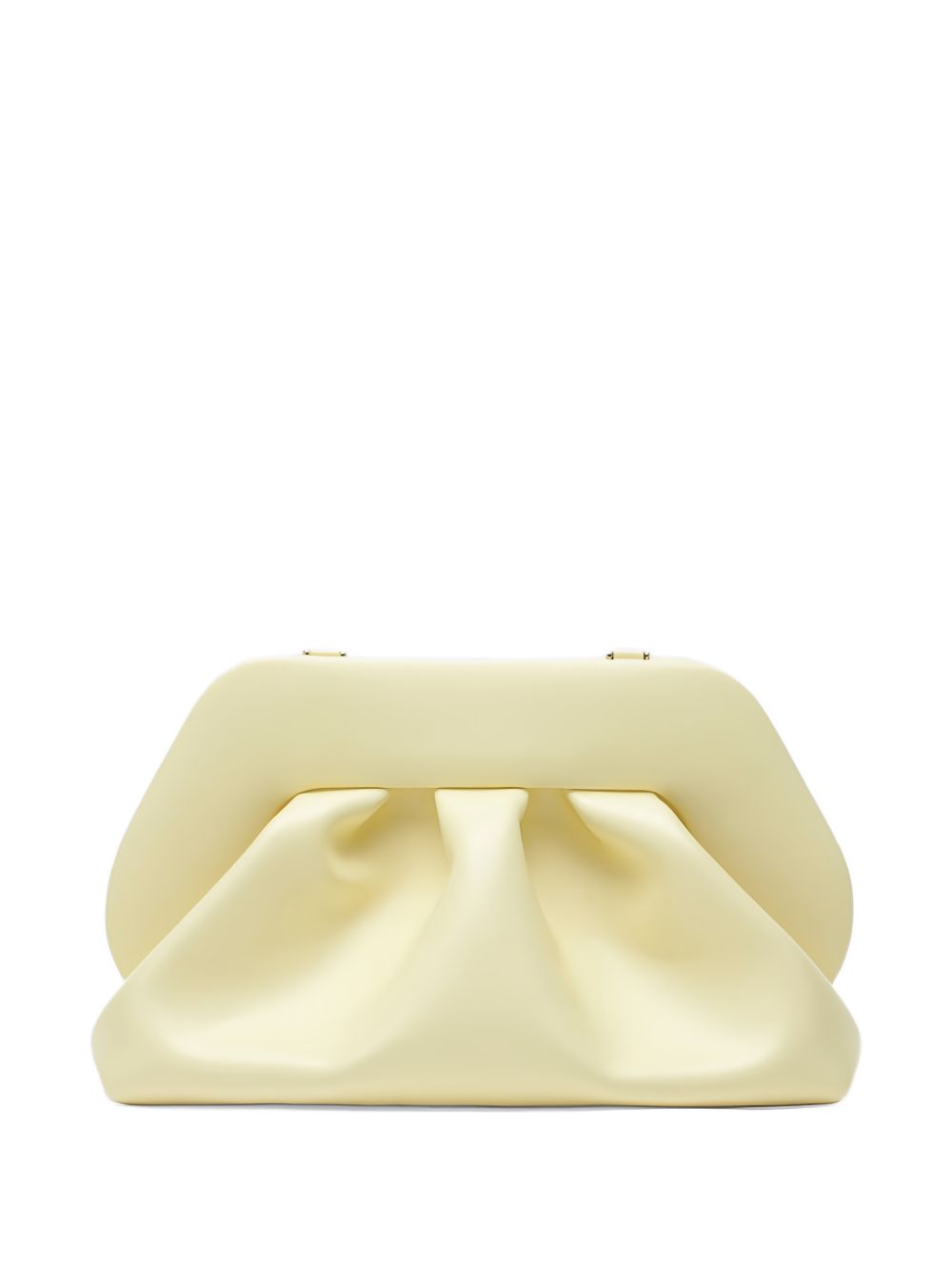 Clutch bios media in giallo burro Themoirè - donna 