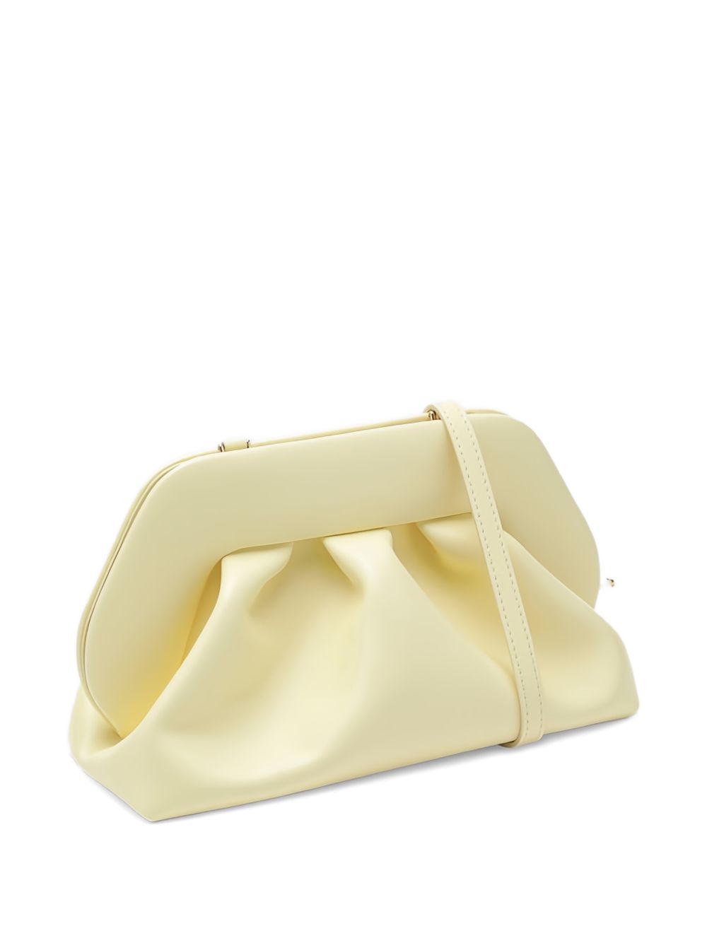 Clutch bios media in giallo burro Themoirè - donna 