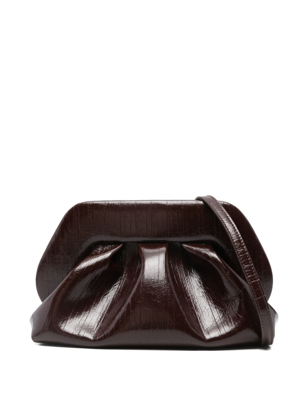 Clutch bios media in marrone Themoirè - donna 