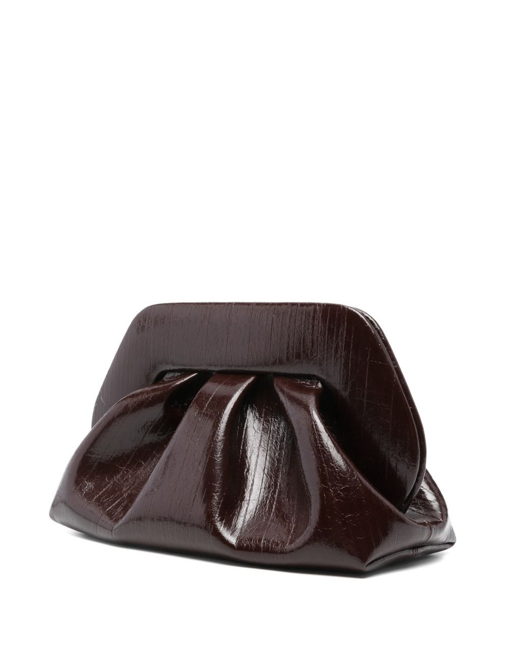 Clutch bios media in marrone Themoirè - donna 
