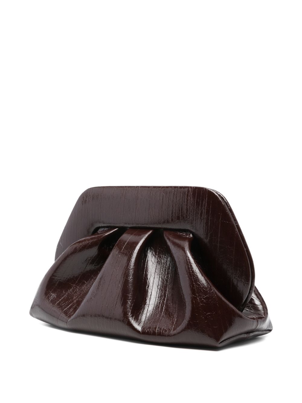 Clutch bios media in marrone Themoirè - donna 