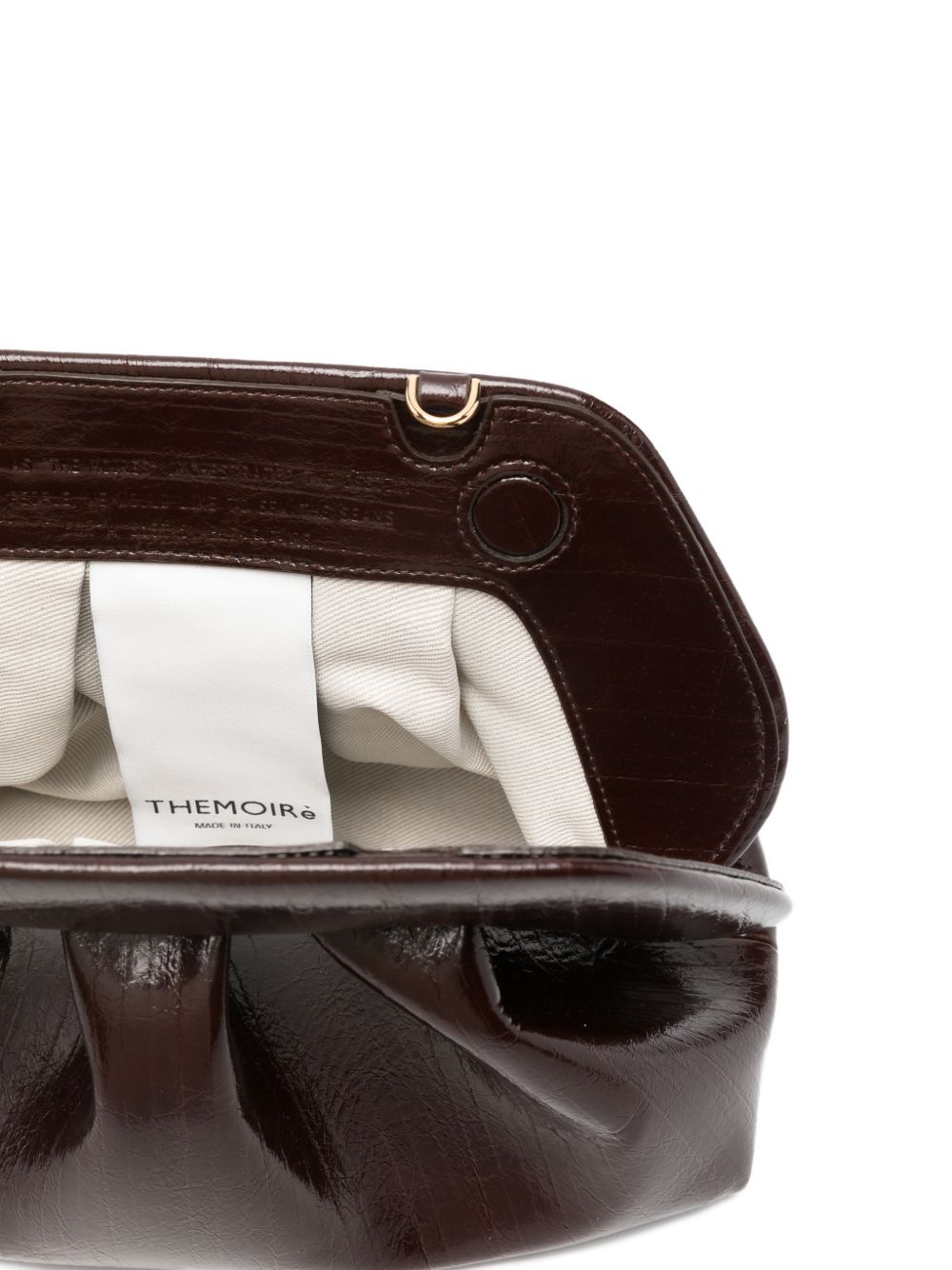 Clutch bios media in marrone Themoirè - donna 