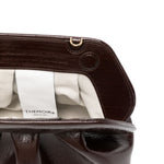 Clutch bios media in marrone Themoirè - donna 