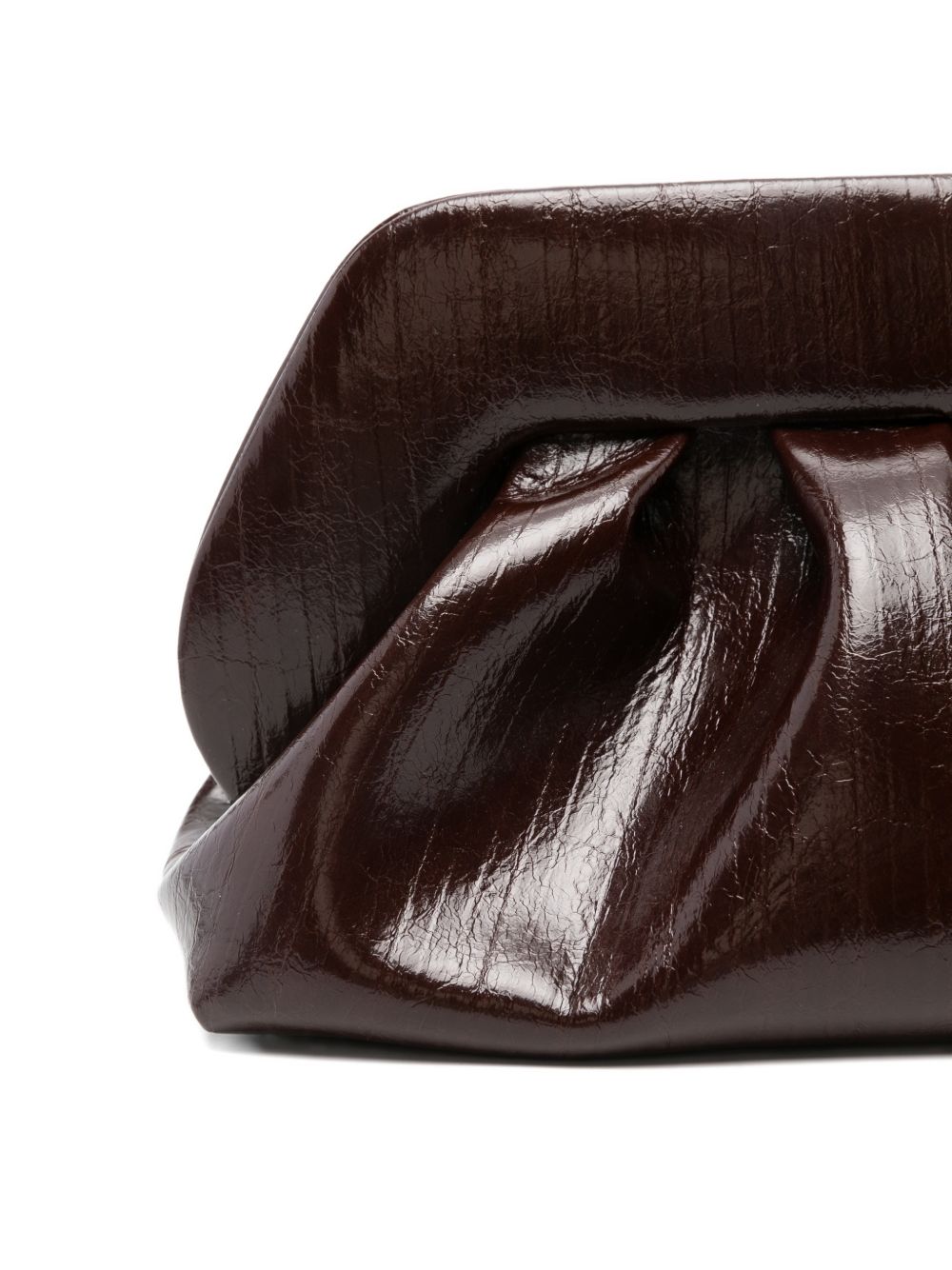 Clutch bios media in marrone Themoirè - donna 