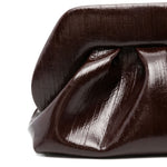 Clutch bios media in marrone Themoirè - donna 