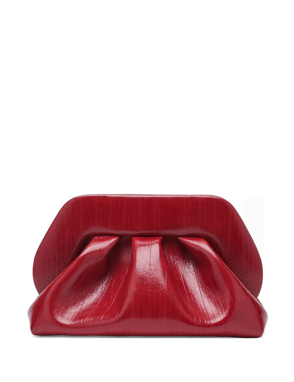 Clutch bios media in rosso Themoirè - donna 