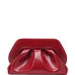 Clutch bios media in rosso Themoirè - donna 