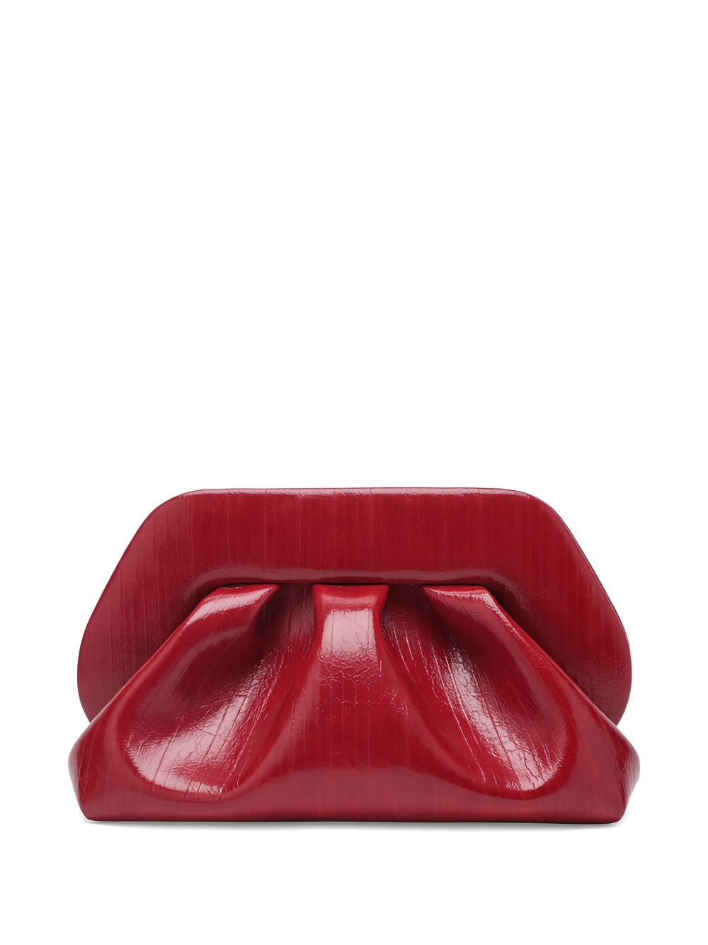 Clutch bios media in rosso Themoirè - donna 