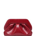Clutch bios media in rosso Themoirè - donna 
