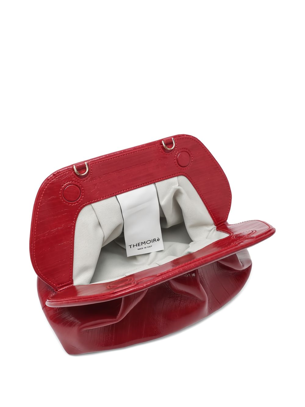 Clutch bios media in rosso Themoirè - donna 