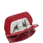 Clutch bios media in rosso Themoirè - donna 
