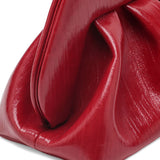 Clutch bios media in rosso Themoirè - donna 