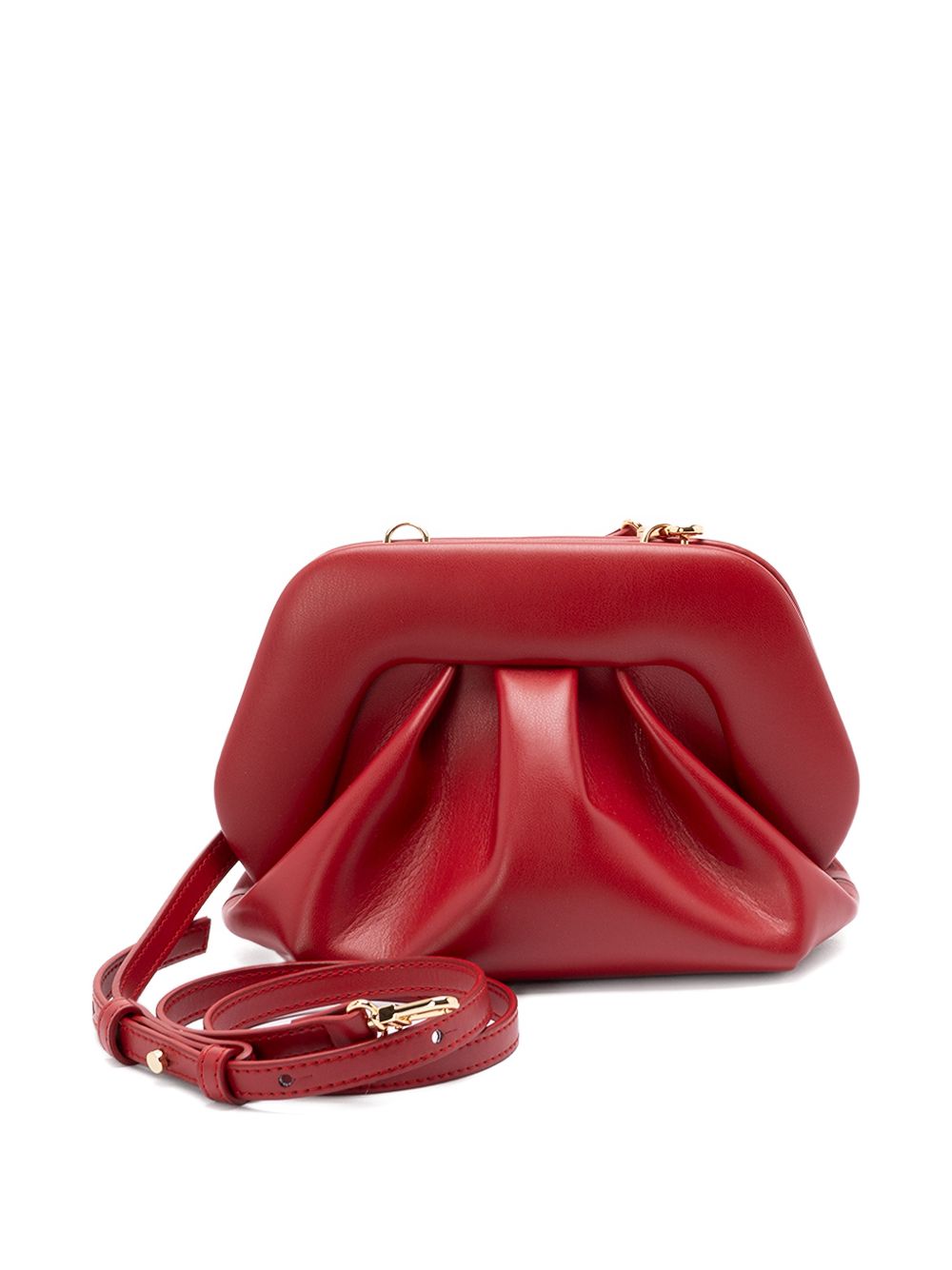 Clutch bios piccola in rosso Themoirè - donna 