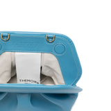 Clutch bios piccola in azzurro Themoirè - donna 