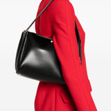Borsa a spalla calipso in nero Themoirè - donna 