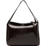 Borsa a spalla calipso in marrone Themoirè - donna 