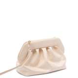 Clutch bios media in avorio Themoirè - donna 