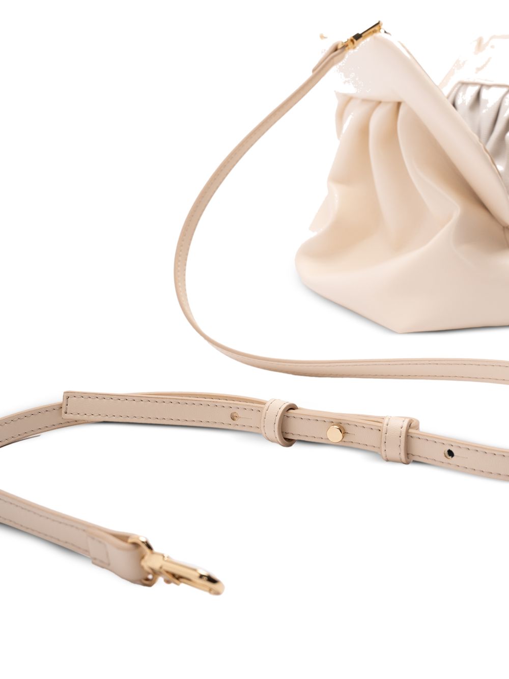 Clutch bios media in avorio Themoirè - donna 