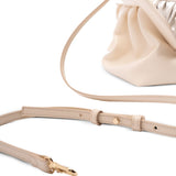 Clutch bios media in avorio Themoirè - donna 