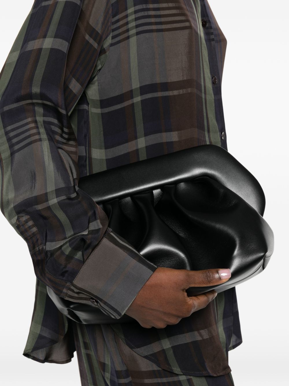 Clutch bios in azzurro Themoirè - donna 