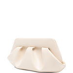 Clutch bios baguette in avorio Themoirè - donna 